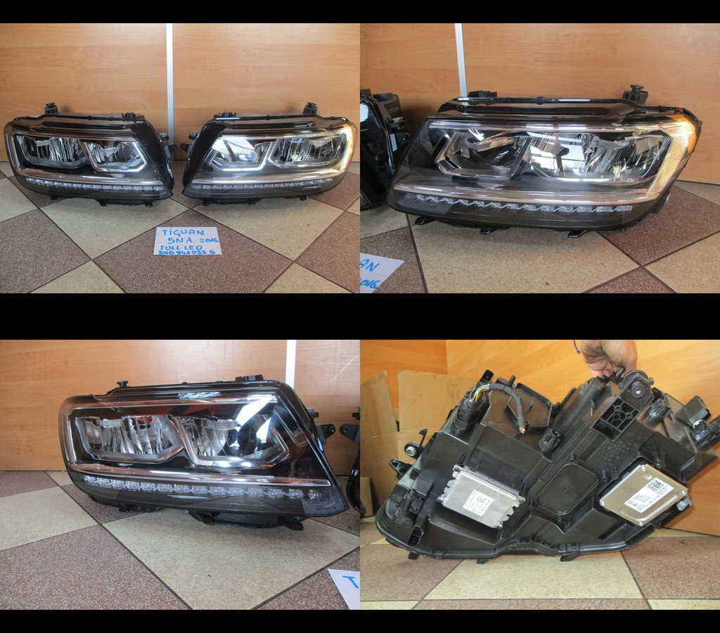  faro full led vw tiguan 5na 16r (#)
