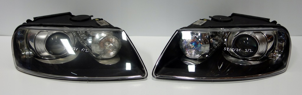 vw touareg 01 06 bixenon faros frente delantero (#)