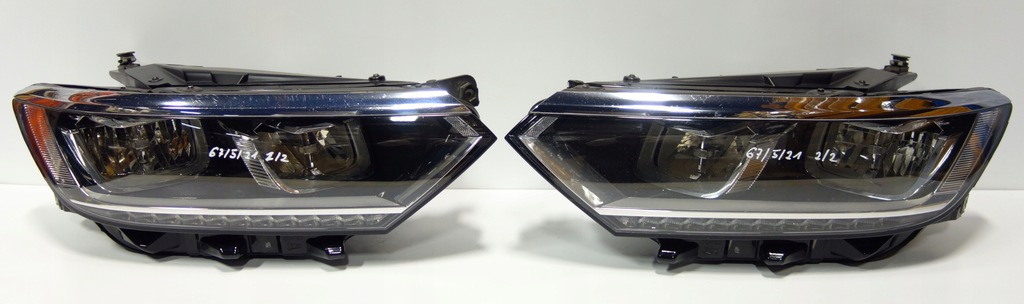 vw b8 2014 2018 led faros passat frente delantero (#)