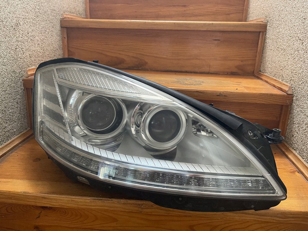 mercedes w221 bixenon led faro delantero europa (#)
