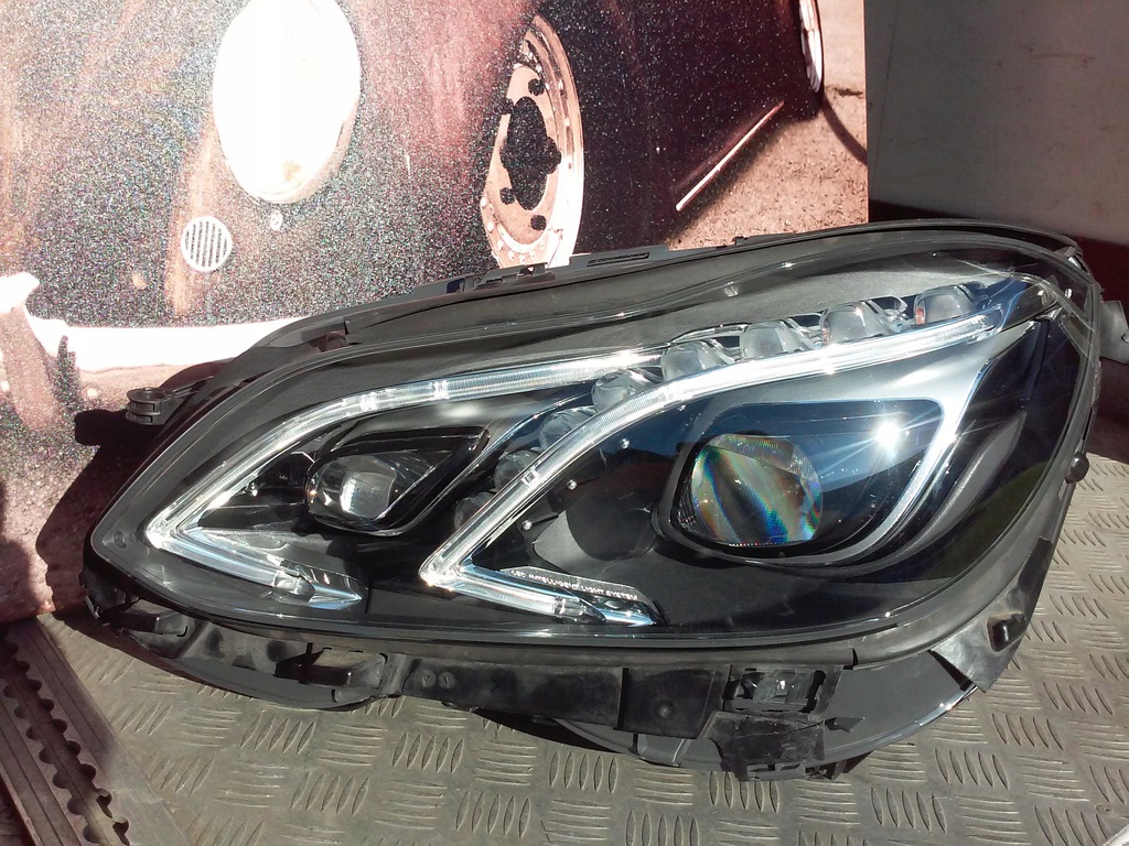 mercedes clase e w212 full led  izq.   convertidor moduloo  (#)