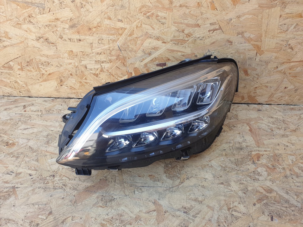 mercedes w205 lift faro izq. delantero full led (#)