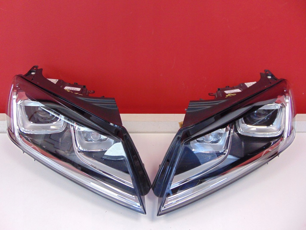  faros frente xénon led acc vw touareg 7p lift (#)