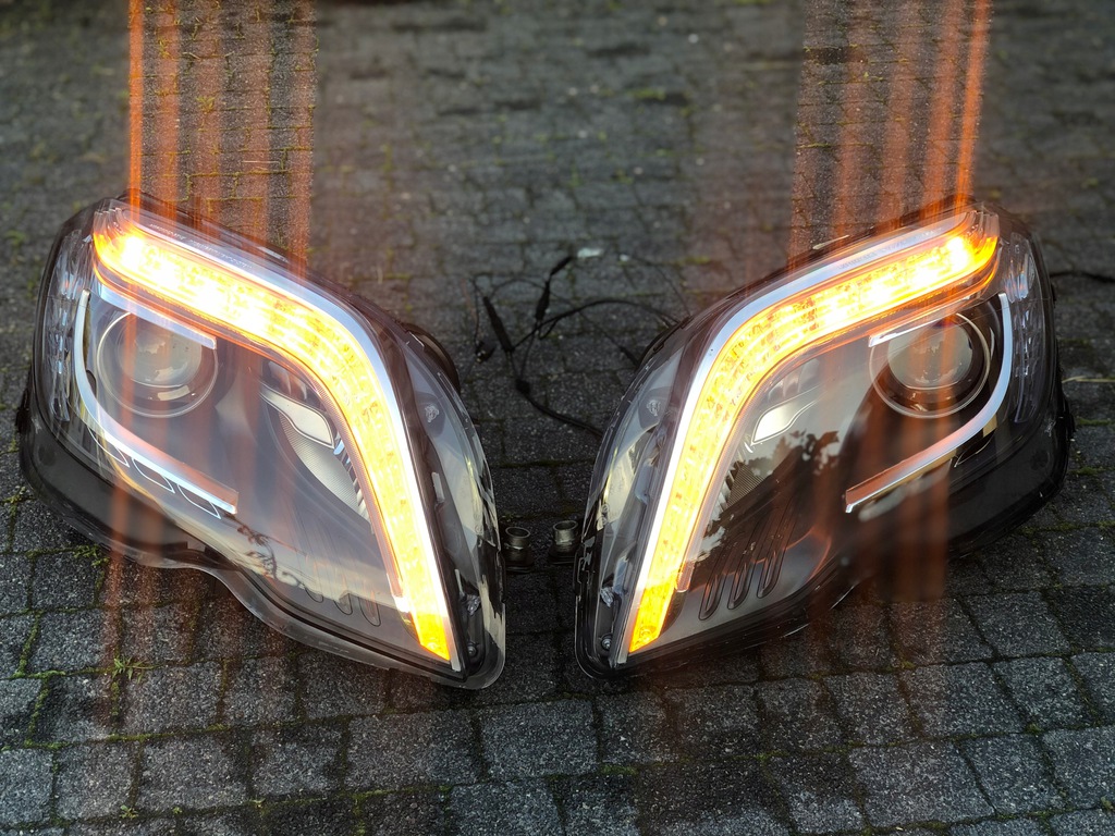 mercedes w204 glk lift led faros faros (#)