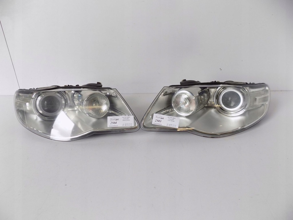 vw touareg lote faros xénon torsional l / r 2503 (#)
