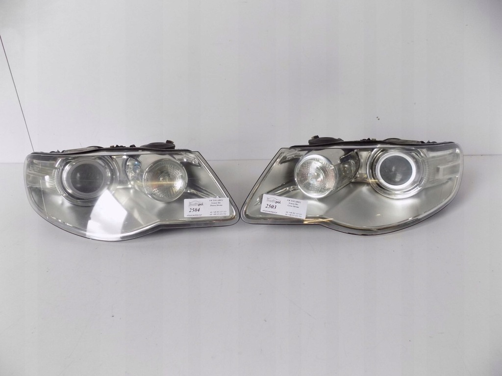 vw touareg lote faros xénon torsional l / r 2503 (#)