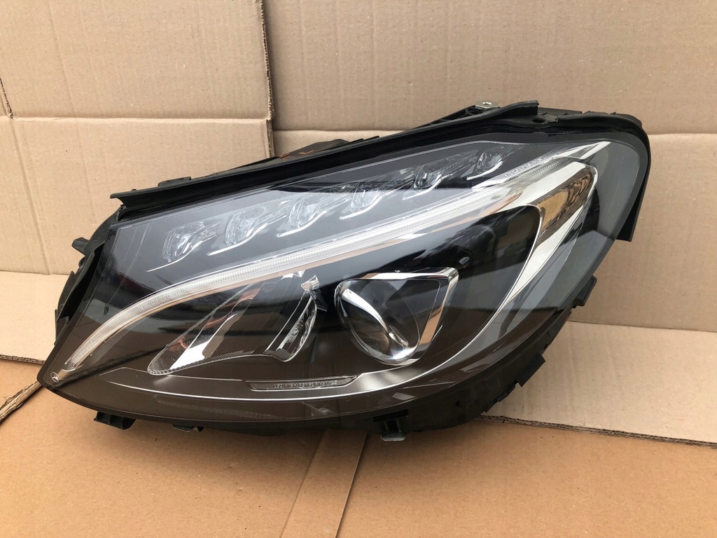 mercedes w205 izq. faro delantero xénon led (#)