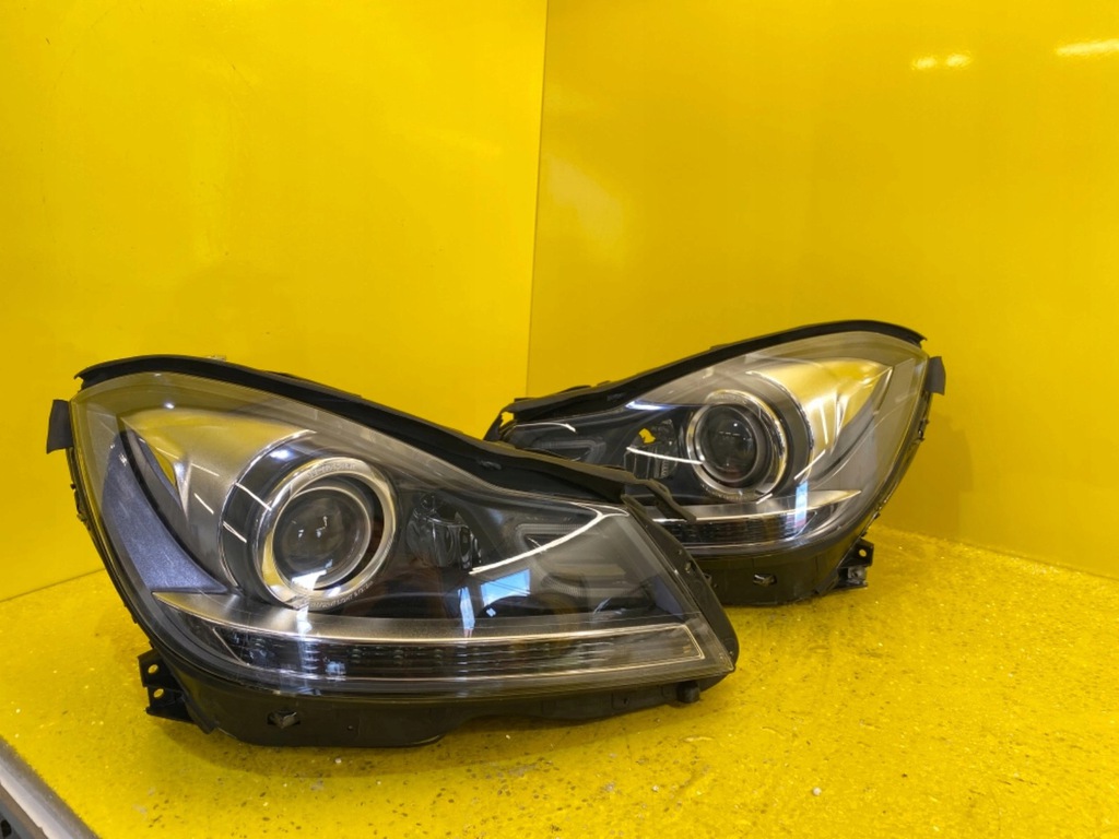  faros mercedes w204 lift c clase 11 14 xénon skręt (#)