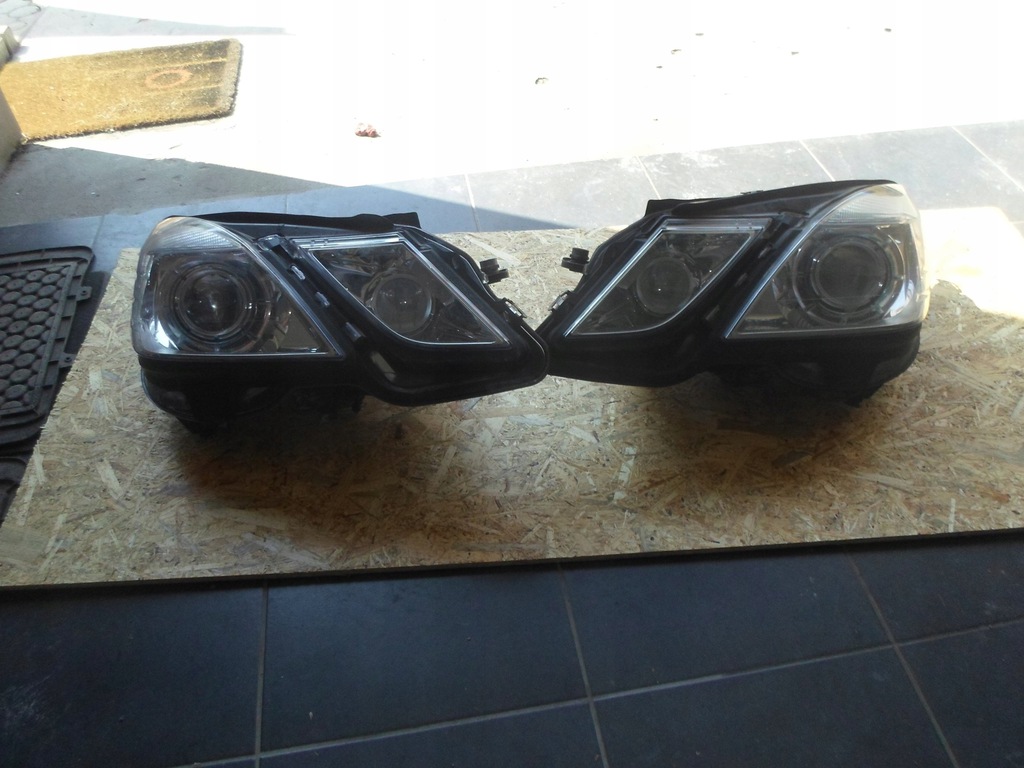 mercedes w212 xénon izq. der.. faro perfecto kompl (#)
