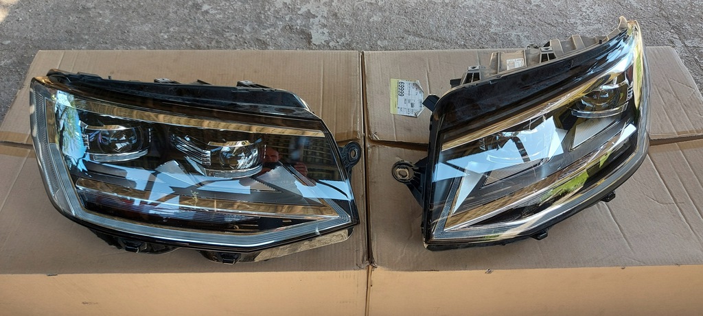 vw t6 faros full led izq. der.. frente (#)