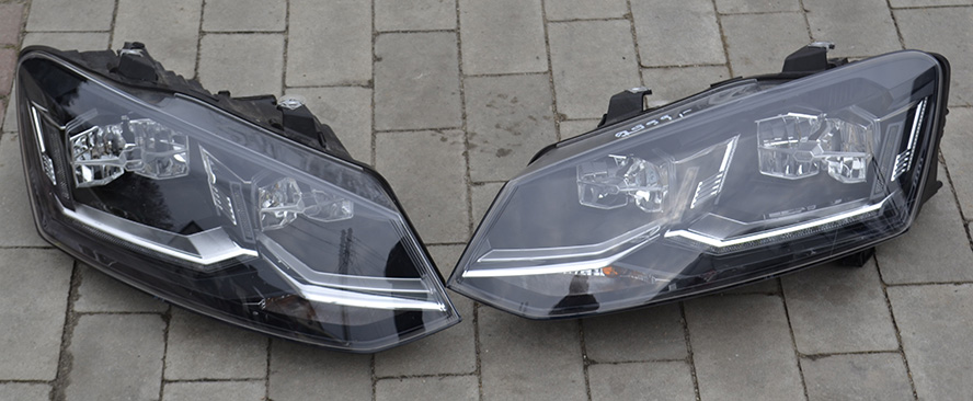  faros full led frente vw polo 6c compl eu l p (#)