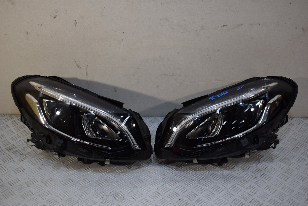  faros full led frente b clase w246 lift (#)