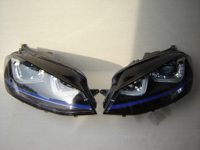 vw golf vii gte faros led xénon 5g1941033 c/034 c (#)