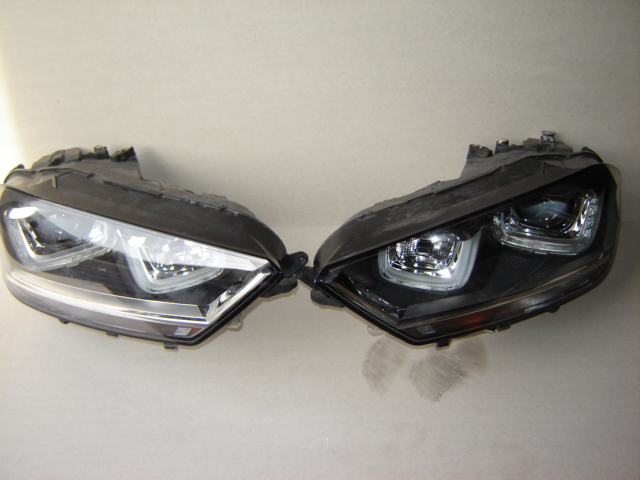 vw golf sportvan faros led xénon 517941033 a/034 (#)