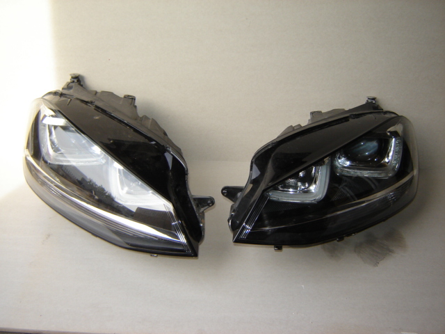 vw golf vii faros led xénon 5g1941033/034 perfectos (#)