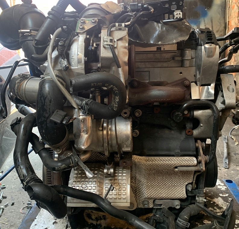 vw golf vii 2.0 tdi motor dgc compl. 2018  (#)