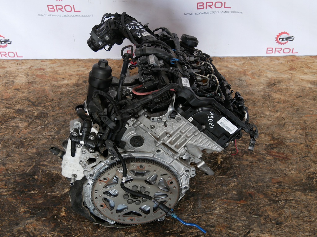 motor bmw 120d f20 15- 2.0td b47d20a automático  (#)