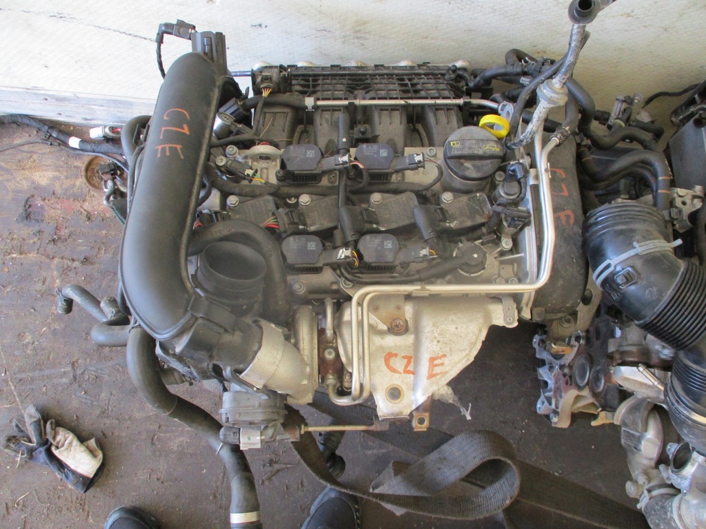 motor compl. vw 14 tsi cze 10 milkm  (#)