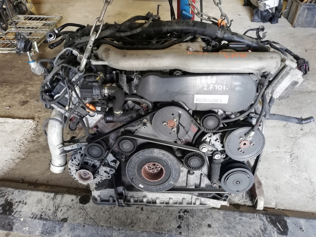 motor compl. audi a4 b8 2.7 tdi 08 cam a5 8t  (#)