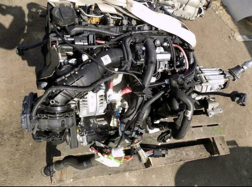 bmw b47d20a 190km 2.0d 520d 320d motor compl.  (#)