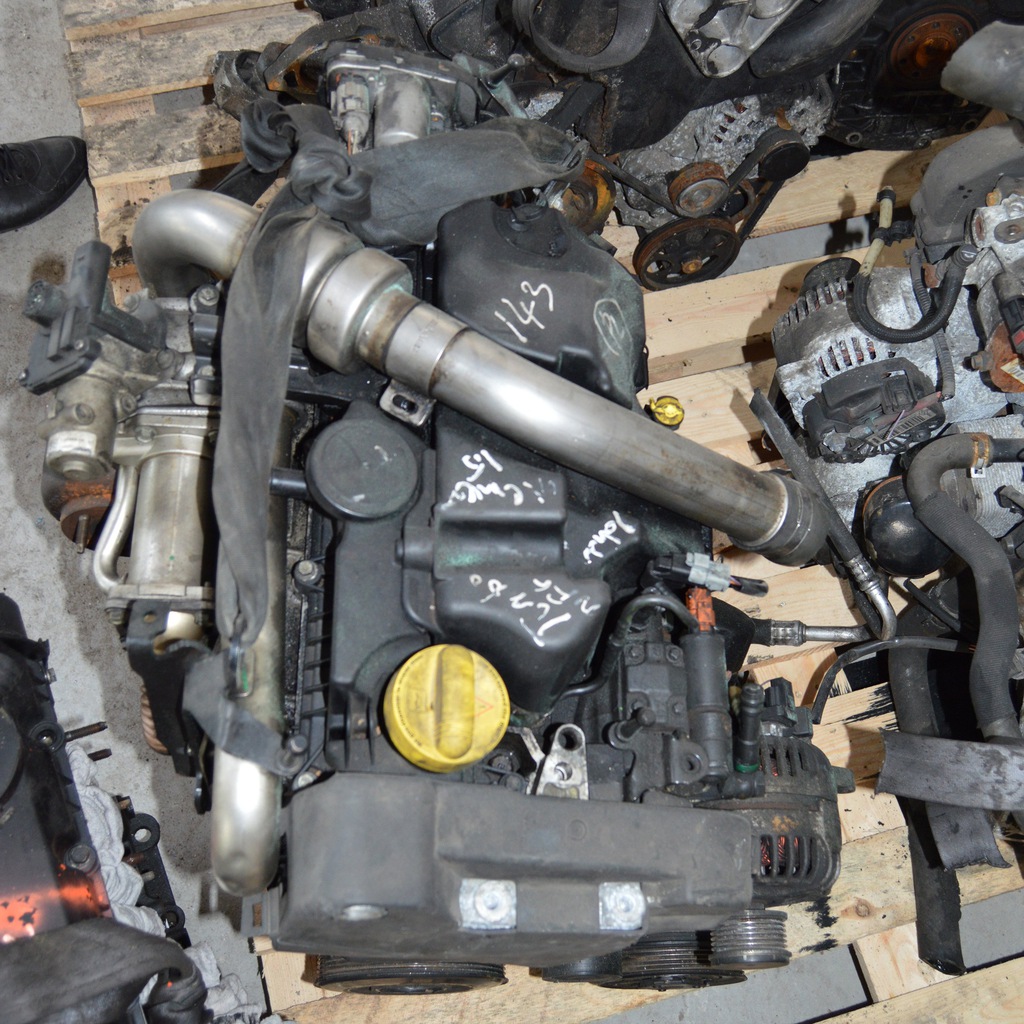 motor compl. clio iv modus 1.5 dci k9k672  (#)