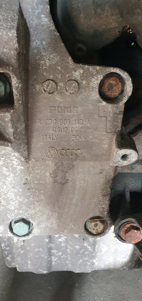 motor vw touran audi a3 2.0 tdi compl. bkd  (#)
