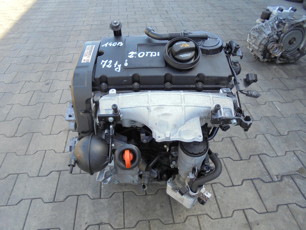 motor bkd vw golf 5 2.0 tdi 140 km 72 mil km  (#)