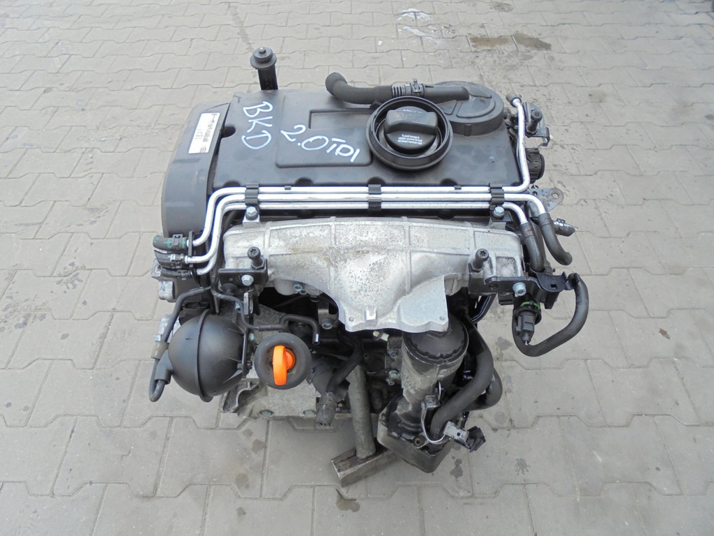 motor bkd skoda octavia 2 2.0 tdi 140 km 81 mil k  (#)