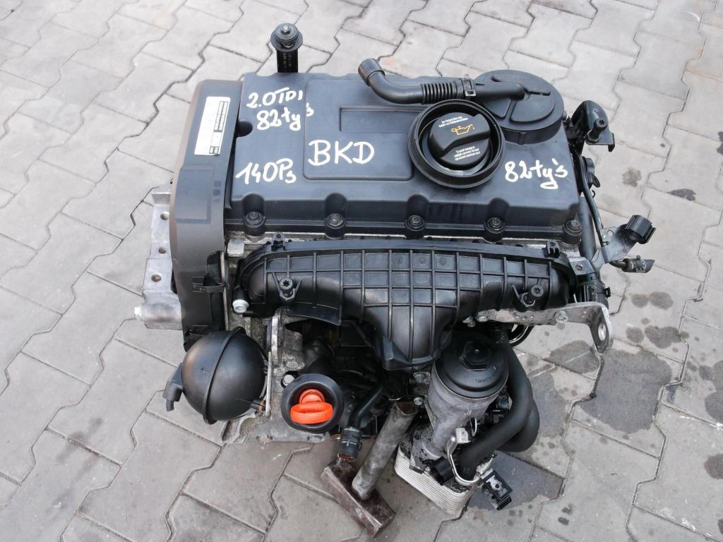 motor bkd vw touran 2.0 tdi 140 km 82 mil km  (#)