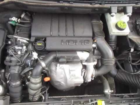 motor compl. 308 407 c4 c5 9hy 1.6 hdi 110km 07r  (#)