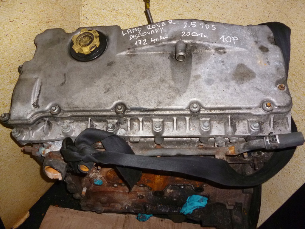lr discovery ii 2.5 td5 10p motor compl. juego  (#)