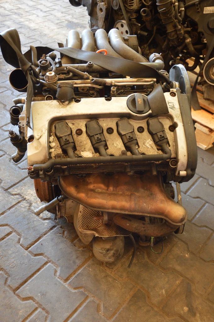 vw passat b5 fl 2.0b motor compl. alt  (#)