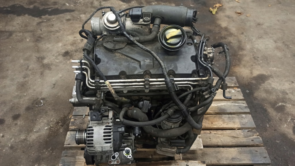 skoda octavia ii 2 1.9 tdi motor compl. bjb  (#)