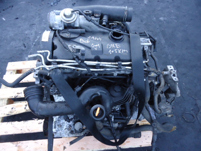 motor compl. vw audi skoda 1.9 tdi 105km bxf 07r  (#)