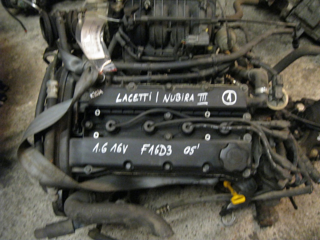 motor f16d3 1.6 16v e-tec ii lacetti nubira 3 juego  (#)