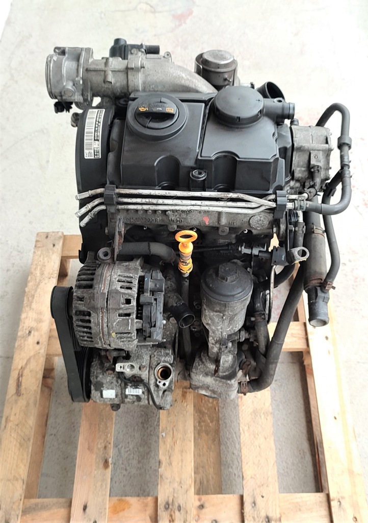 motor compl. vw polo 9n 1.4 tdi bms  (#)