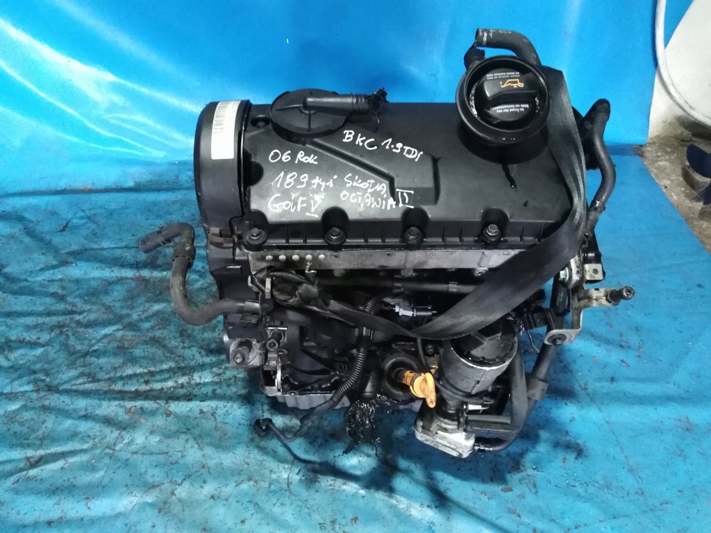 motor vw golf v passat b6 bkc 1.9 tdi 105 km  (#)
