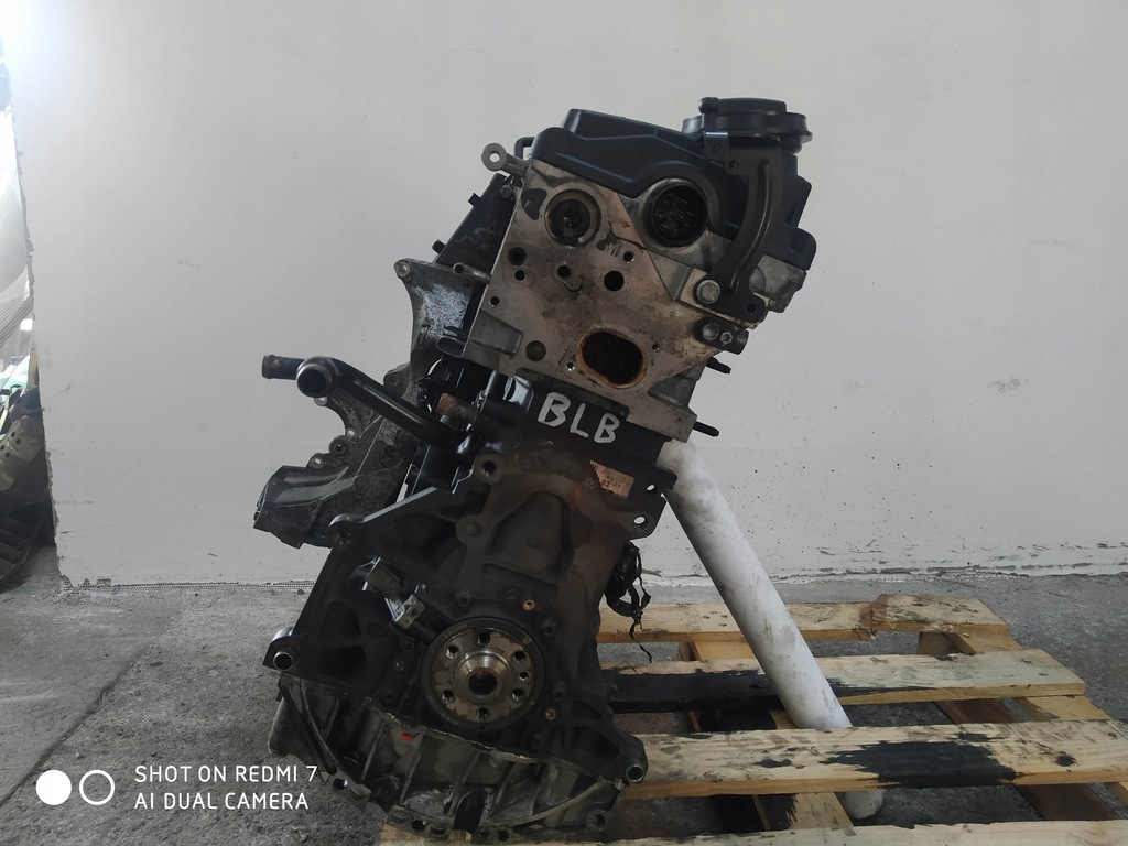 audi a4 b7 2.0 tdi 16v 140km motor blb motor pelado deznudo  (#)