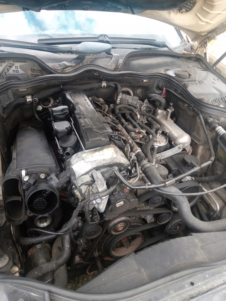 mercedes e clase motor 646821 compl. 2.2 cdi  (#)