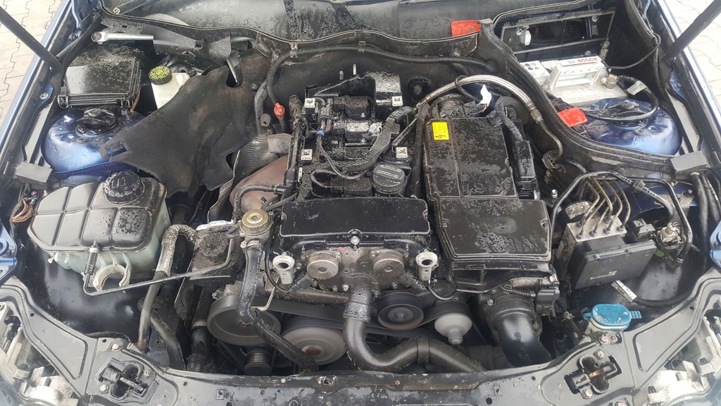 mercedes w203 w211 motor deznudo 1.8k  (#)