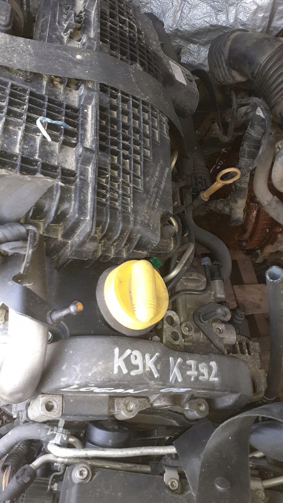 motor compl. 1.5 dci k9kk792  (#)