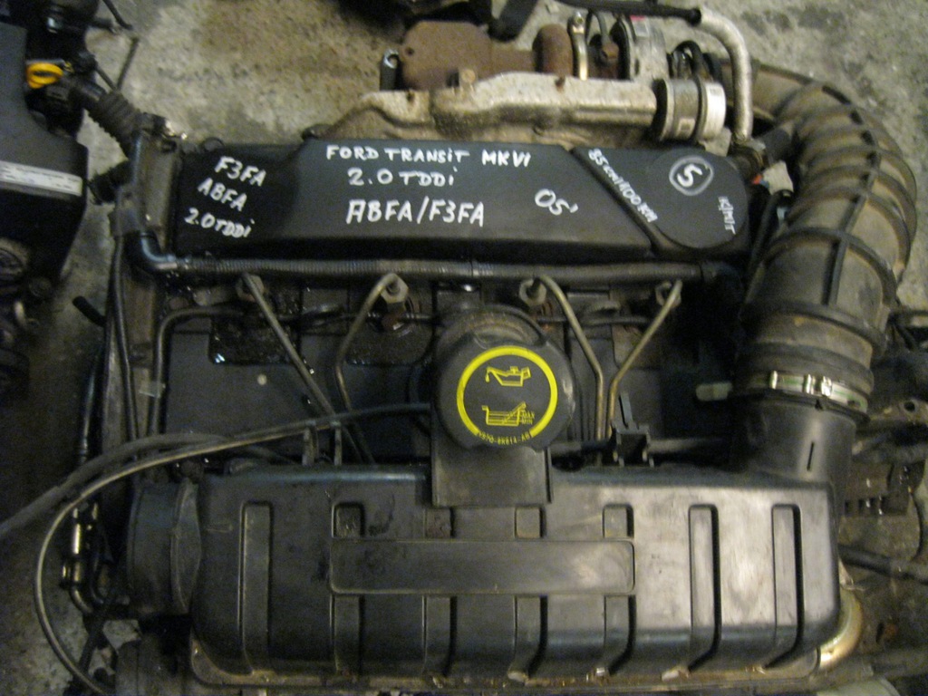 motor abfa f3fa 2.0 tddi transit mk vi compl.  (#)