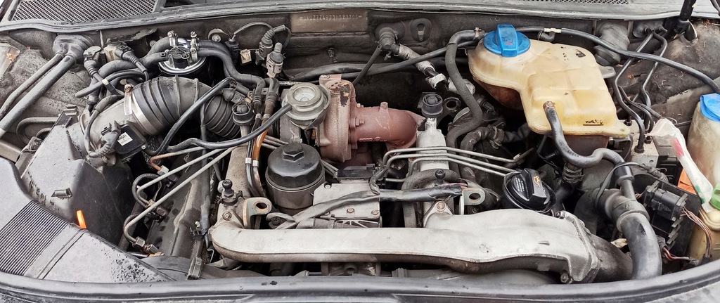 motor compl. audi a6 c5 1.9 tdi 180km quatro  (#)