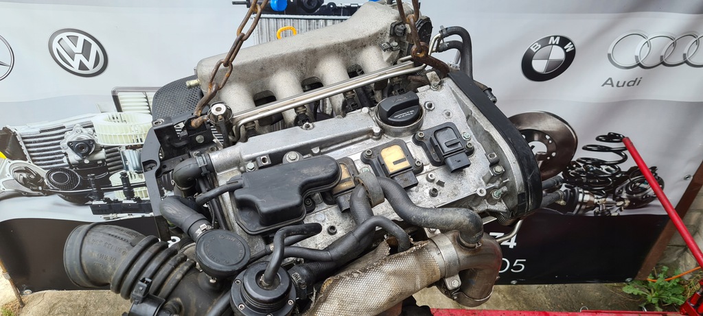 audi a3 8l 1.8t app motor compl. pelado deznudo 180mil  (#)