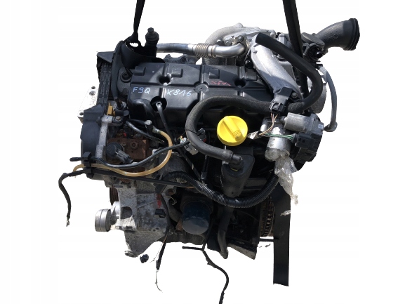 scenic megane ii 1.9 dci motor compl. f9qk816  (#)