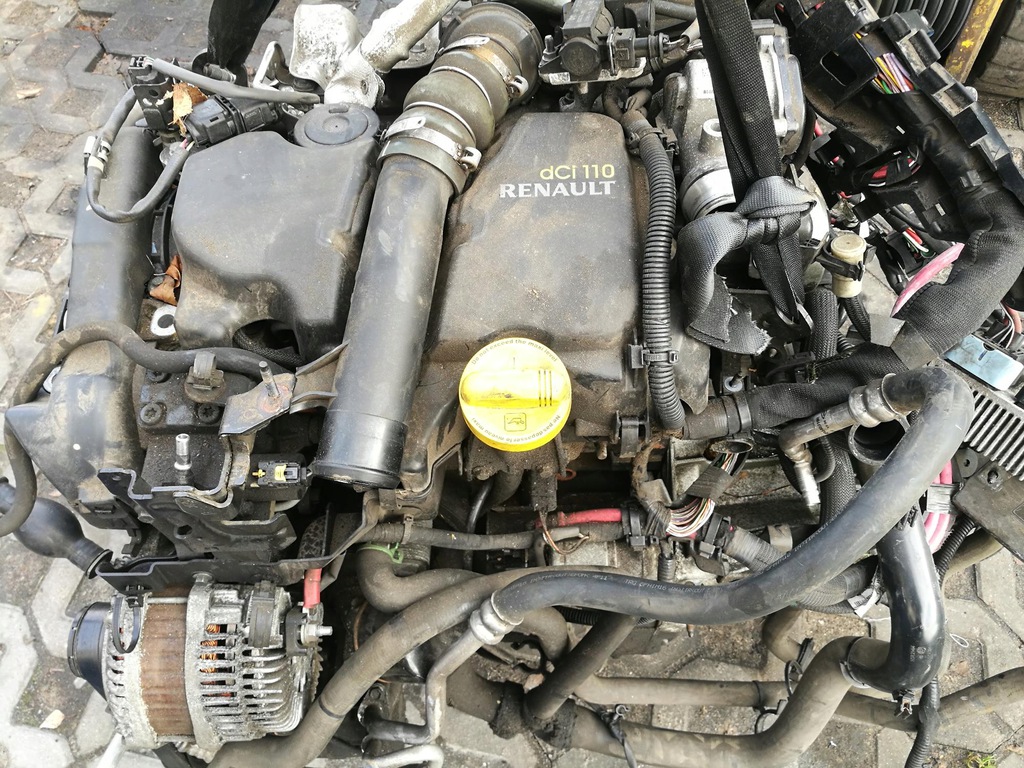 motor 1.5 dci 110 km scenic iii k9ka636 compl.  (#)