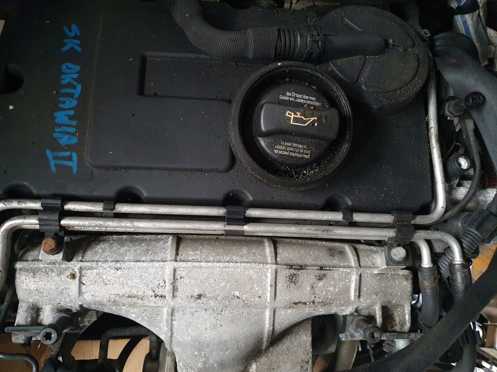 motor compl. skoda octavia ii 2.0 tdi azv  (#)