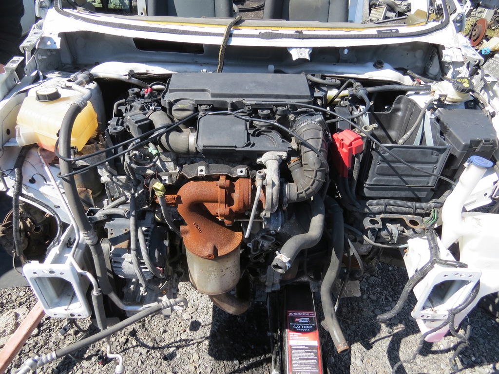 ford fiesta mk7 09-15 motor compl. 1.4tdci  (#)