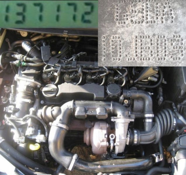 motor ford 1.6 tdci citroen peugeot 1.6 hdi gbda  (#)