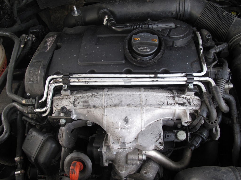 motor vw passat b6 ranchera 2.0 tdi 140km bkp 2007r  (#)